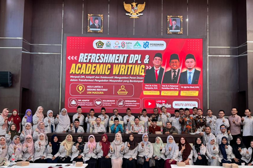 LPPM UIN Madura Gelar Refreshment Dosen Pembimbing Lapangan untuk Perkuat Kualitas Pendampingan KKN