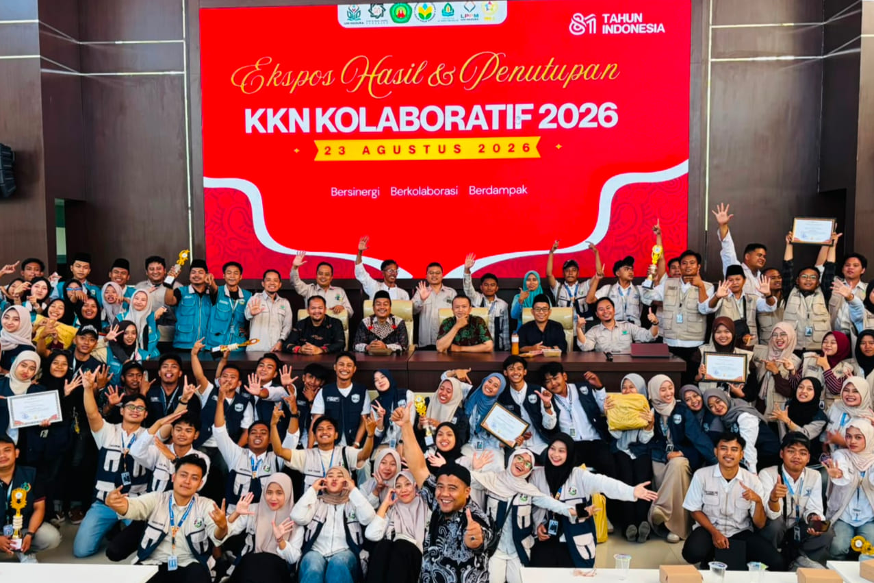 Ekspos dan Penutupan KKN Kolaboratif Antarperguruan Tinggi 2026, Teguhkan Semangat Bersinergi, Berkolaborasi, Berdampak