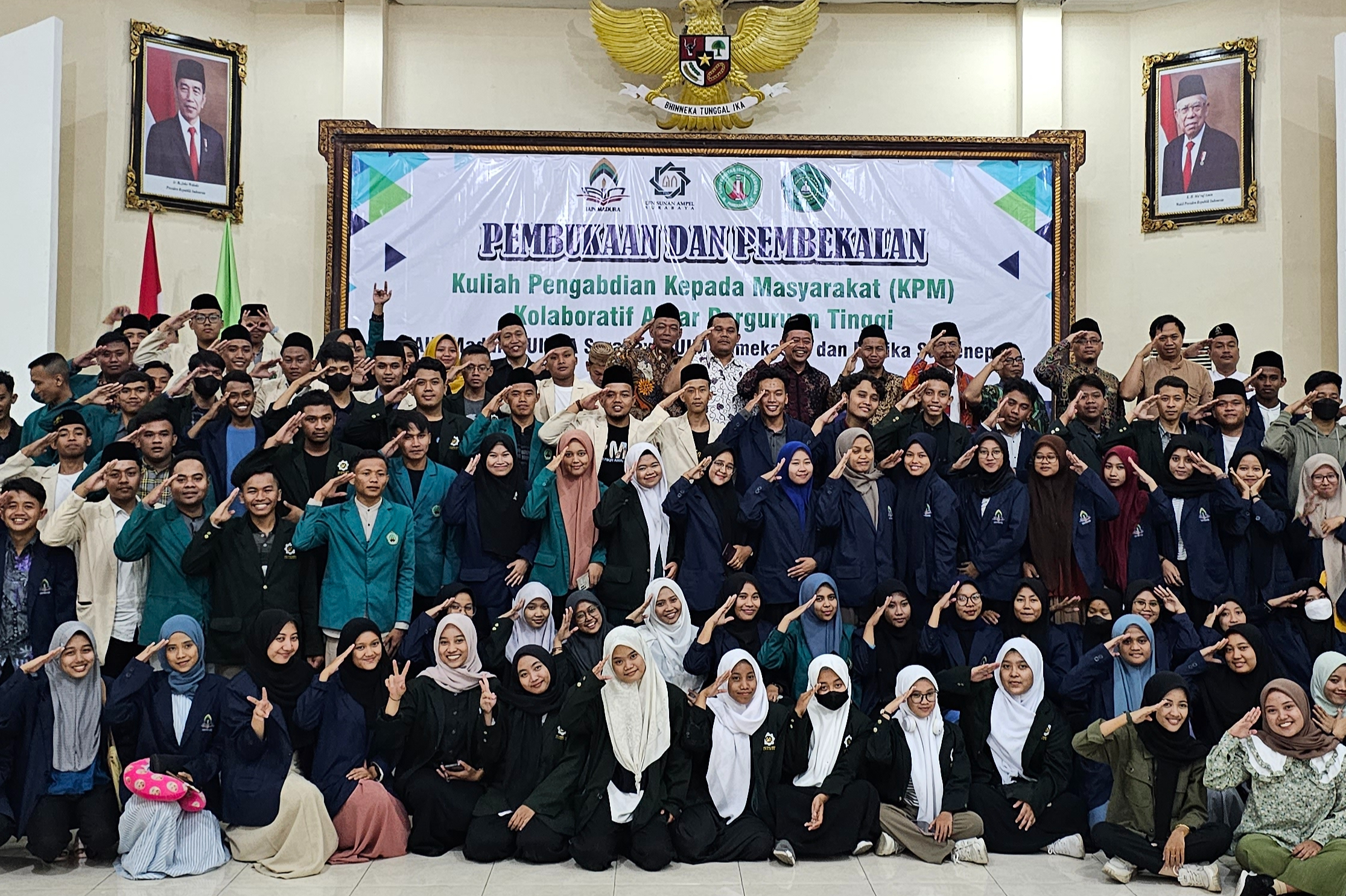 PEMBUKAAN KPM KOLABORATIF II, REKTOR TARGETKAN BIDANG SOSIAL KEAGAMAAN, SOSIAL EKONOMI DAN LITERASI KESEHATAN - LINGKUNGAN