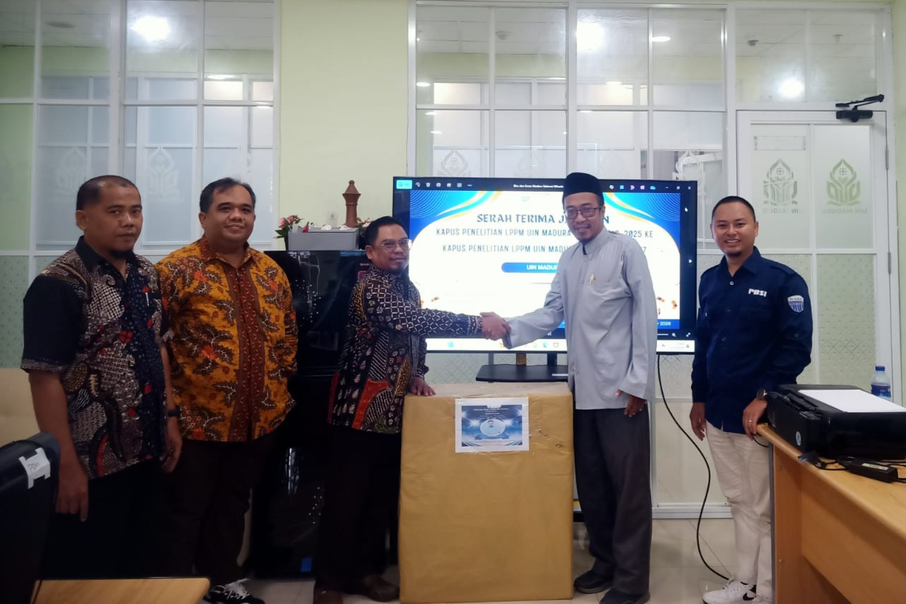 LPPM UIN Madura Gelar Serah Terima Jabatan Kapus Penelitian 2025–2027.
