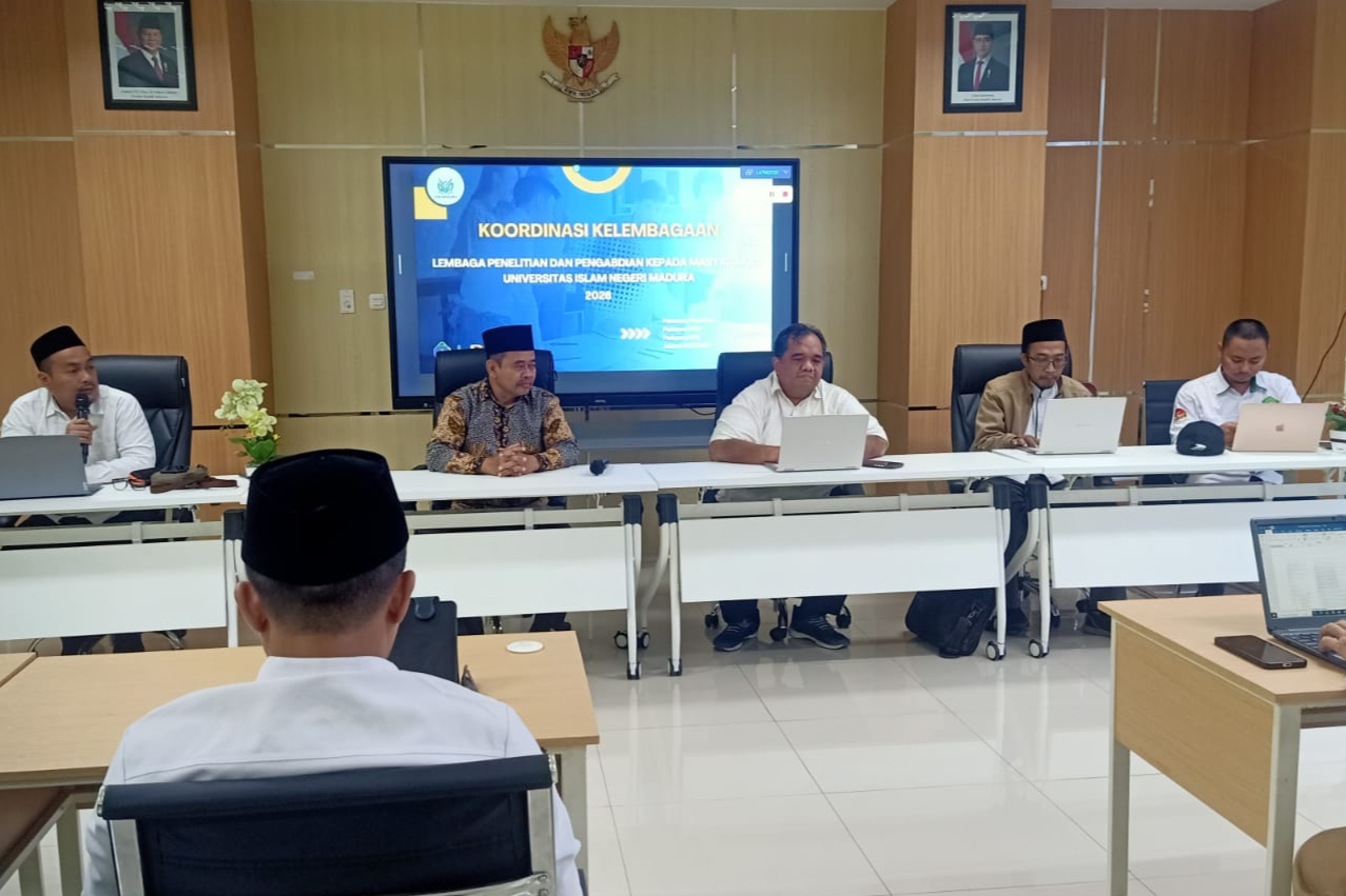 LPPM UIN Madura Gelar Rapat Koordinasi Bahas Revisi Pedoman Penelitian, PKM, KKN serta Penetapan Jadwal KKN 2026