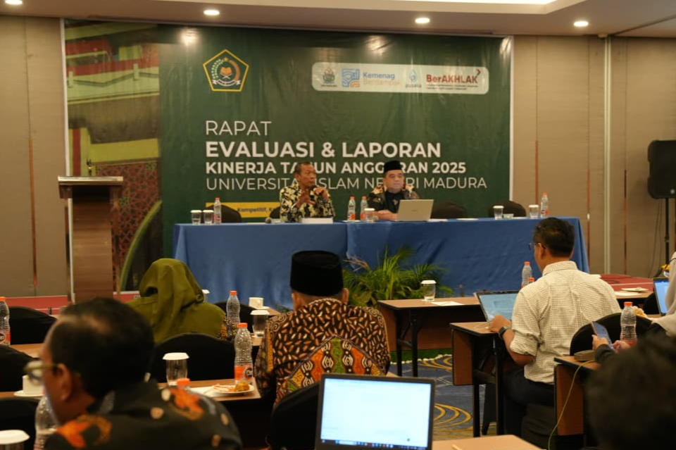 LPPM UIN Madura Paparkan Laporan Kinerja TA 2025 dalam Rapat Evaluasi Kelembagaan