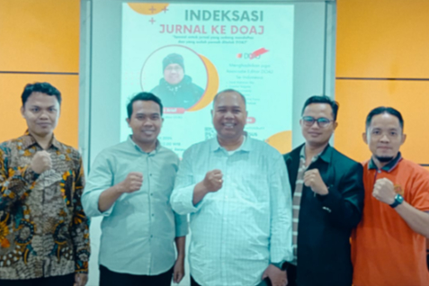Tingkatkan Indeksasi Jurnal Menuju Level Internasional, IAIN Madura mengirim delegasi mengikuti workshop DOAJ
