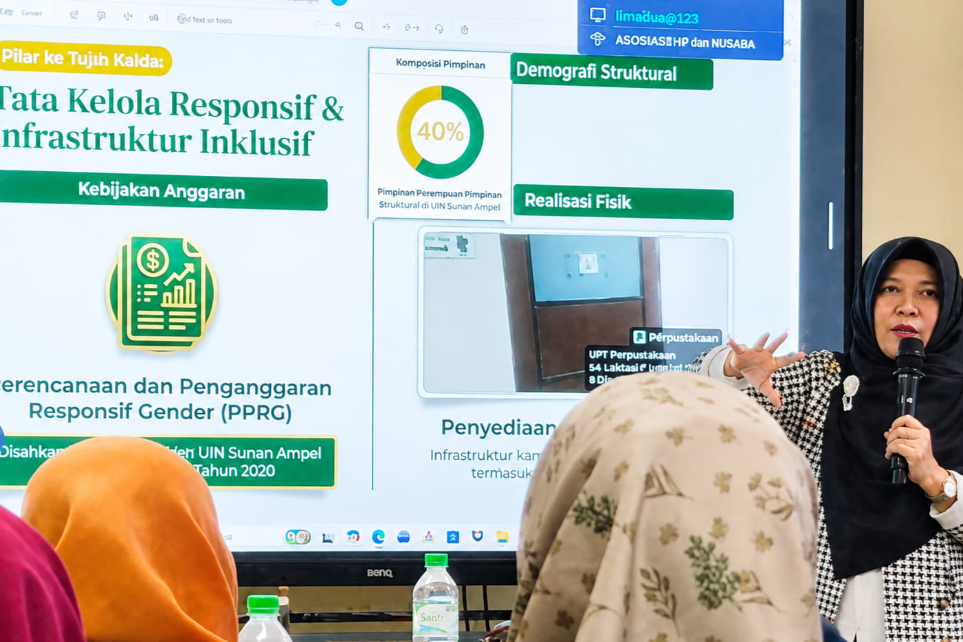 PSGA UIN Madura Gelar Talkshow Tata Kelola Kelembagaan untuk Perkuat  Layanan Gender dan Perlindungan Anak