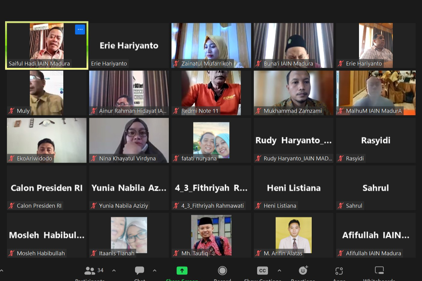 Upaya Meningkatkan Kualitas Riset dan Publikasi Ilmiah, LP2M IAIN Madura Laksanakan Sosialisasi Pelaksanaan Bantuan Penelitian PKM dan Publikasi BOPTN Tahun 2024